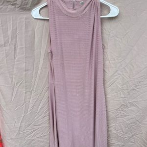 Pinkish, large, fits really well.